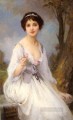 The Pink Rose realistic girl portraits Charles Amable Lenoir